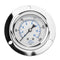 2.5" Liquid Filled Pressure Gauge 0-200 PSI 1/4" NPT CBM Panel Flush Mount 204L-254G