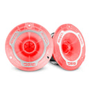 DS18 3.8" Pro Super Bullet Tweeter Pair 200 Watts 4 Ohm RGB LED Lights PRO-TW1L