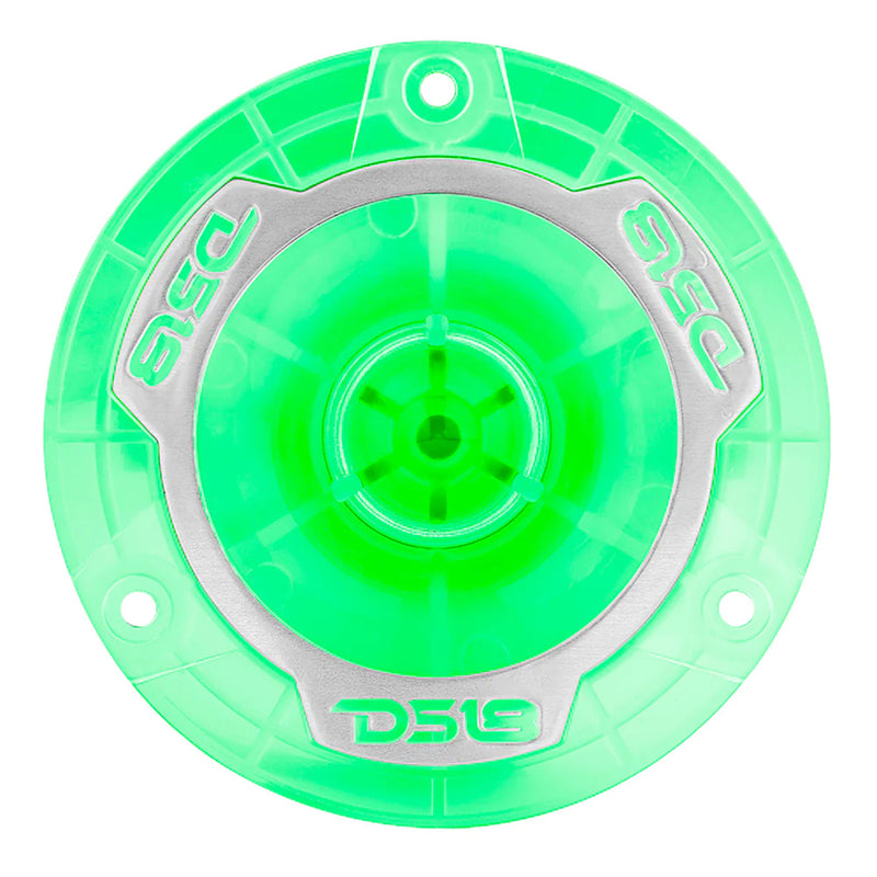 DS18 3.8" Pro Super Bullet Tweeter Pair 200 Watts 4 Ohm RGB LED Lights PRO-TW1L