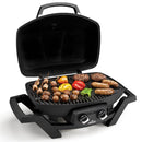 Napoleon TravelQ PRO285 Portable Propane Gas Grill 2-Burner Cast Iron Grid Black