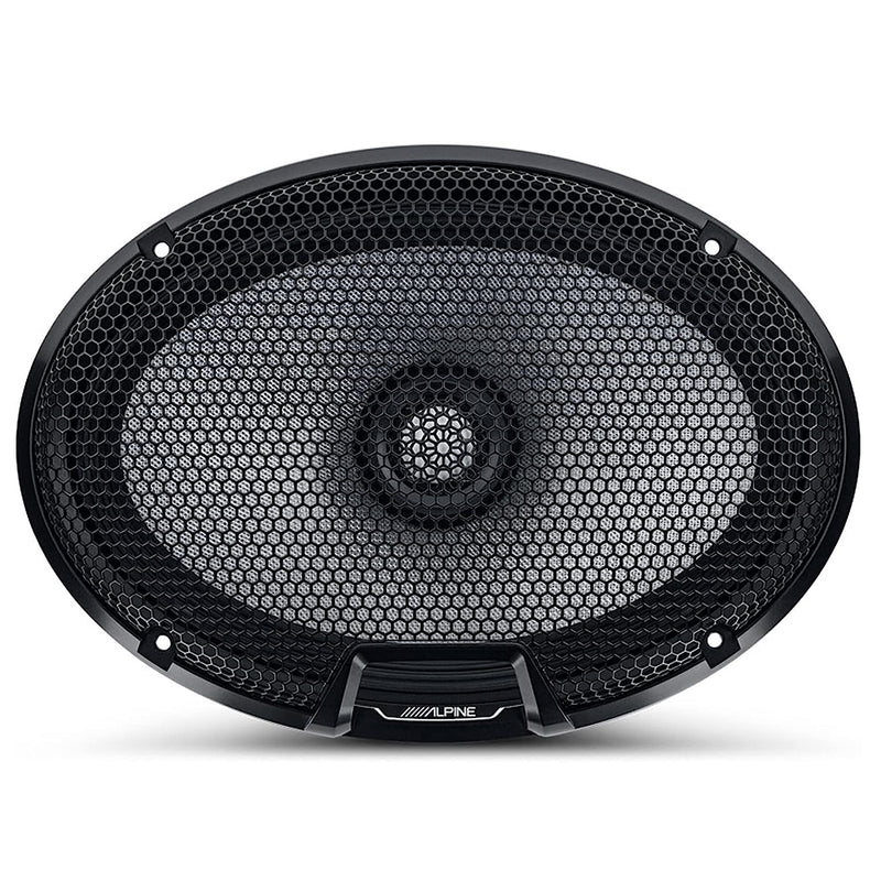 Alpine R Series Hi-Resolution 6x9" Coaxial 2-Way Speaker System Pair R2-S69