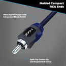 Scosche 20' RCA Cable 2 Channel Marine Twisted Interconnect PS/M Rogue Series