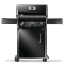 Napoleon Rogue 425 3 Burner Natural Gas Grill Black Cast Grates R425NK-2