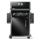 Napoleon Rogue 425 3 Burner Natural Gas Grill Black Cast Grates R425NK-2