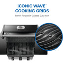 Napoleon Rogue 425 3 Burner Natural Gas Grill Black Cast Grates R425NK-2