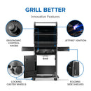 Napoleon Rogue 425 Propane Gas Grill Stainless Steel Grates Black R425PK-2-SS