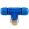 F2009 1"x 1/2" NPT Reducing Tee RapidAir FastPipe Fitting