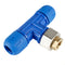F2009 1"x 1/2" NPT Reducing Tee RapidAir FastPipe Fitting