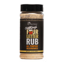 Recteq Chef Greg's Four Letter Rub All Purpose Deliciousness Garlic 13 Ounce