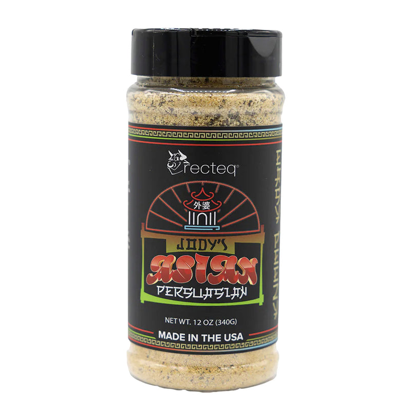 Recteq Jody's Asian Persuasion Rub Chicken Pork Gluten Free No MSG 12 Ounce