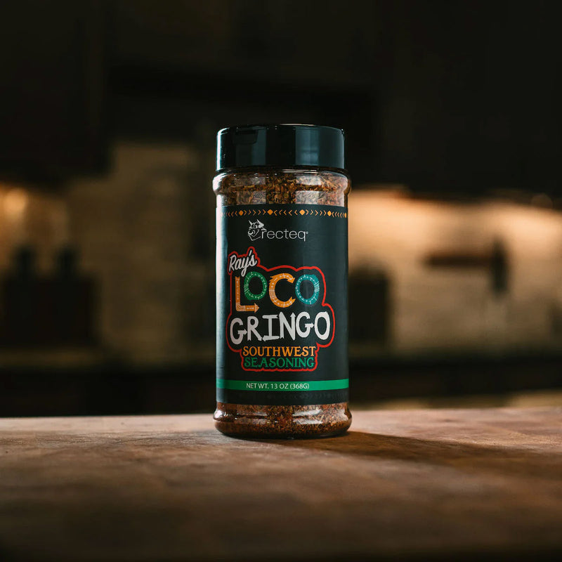Recteq Ray's Loco Gringo Rub Southwest Seasoning BBQ Rub Smoking Grilling 7oz