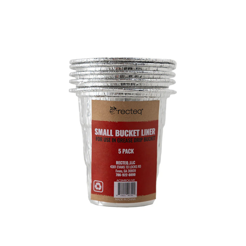 Recteq Small Aluminum Disposable Grese Drip Bucket Liner (5pk)