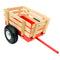 All Terrain Red Tricycle with Wagon Trike Set Pull Along Toy Outdoors Kids Pedal