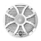 Wet Sounds REVO 6 SW-W 6.5" Coaxial Marine Speakers Pair W/ RGB Lights White