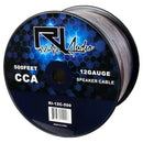 12 Gauge Speaker Wire CCA Car Audio Home Theater 500 Ft Spool Flexible RI Audio