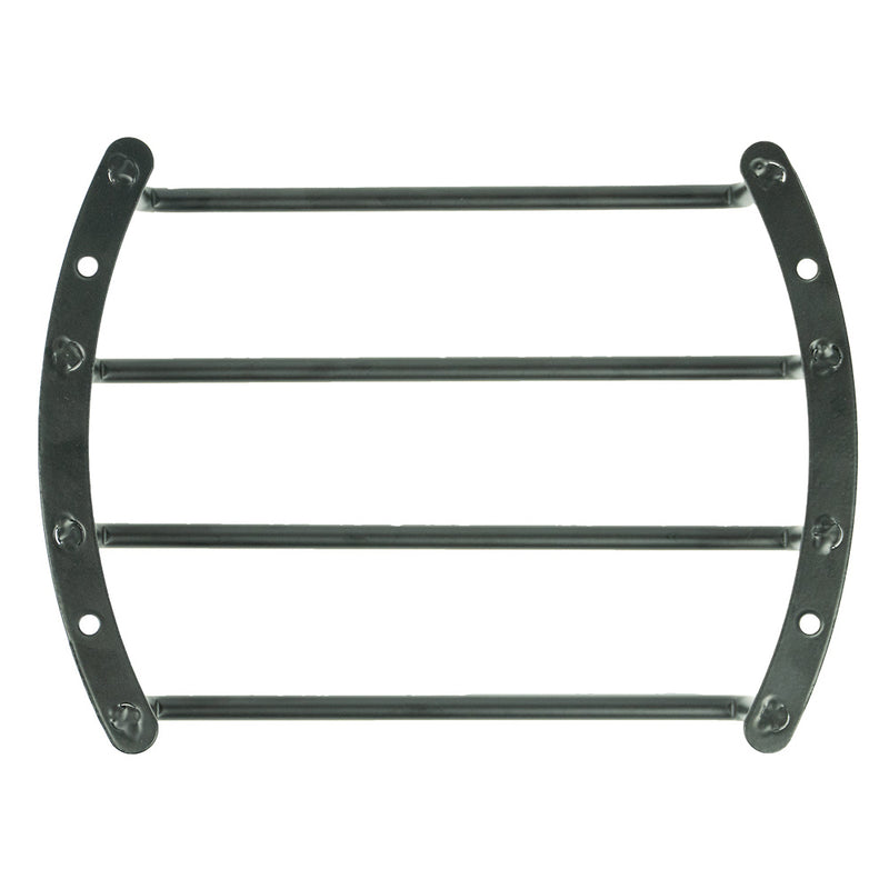 RI Audio 6.5" Black Bar Style Subwoofer Grille Metal Car Speaker Grill Steel