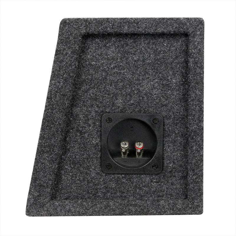 Dual Sealed 8 Inch Subwoofer Speaker Enclosure Box Charcoal Carpet RI Audio