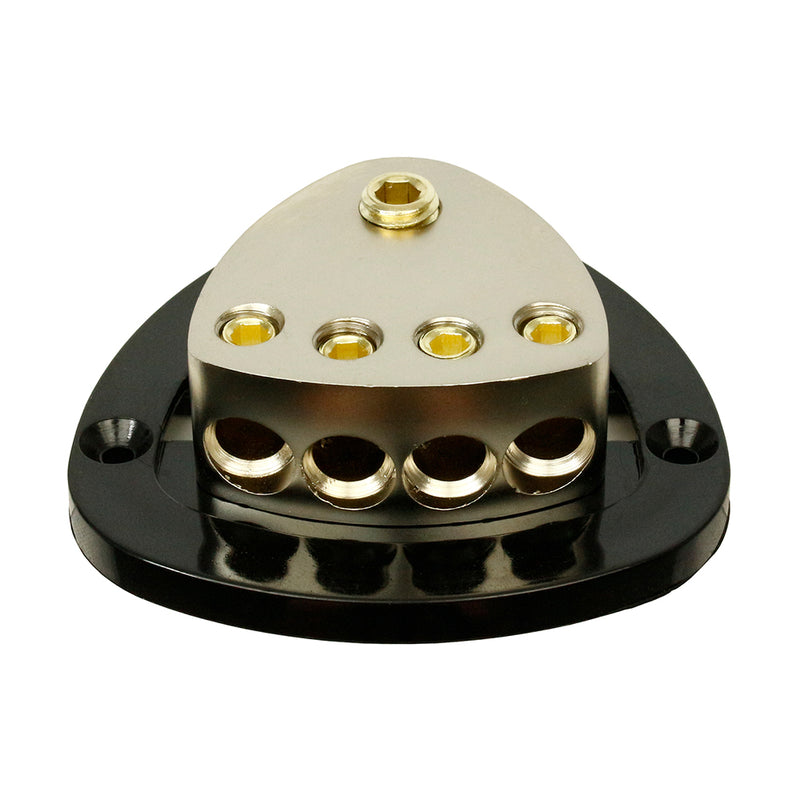 thumbnail image 2 of 4 Way Power Distribution Block With 1×0/2/4 Gauge In & 4×4/8/10 Gauge Out - Daier 2 of 10