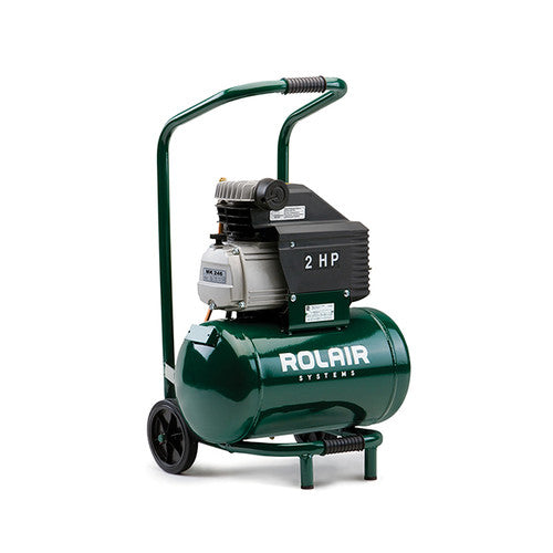 Rolair Portable Construction Duty Wheeled Air Compressor Model FC2002HBP6 New