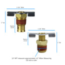 Rolair Drain Valve 1/4" Tank Petcock 
132RolairDrain