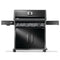 Napoleon Rogue PRO 625 Propane Gas Grill with Infrared Side Burner Black