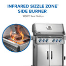 Napoleon Rogue 525 Pro-S Propane Grill Stainless Steel w/ Sideburner 851 Sq. In.