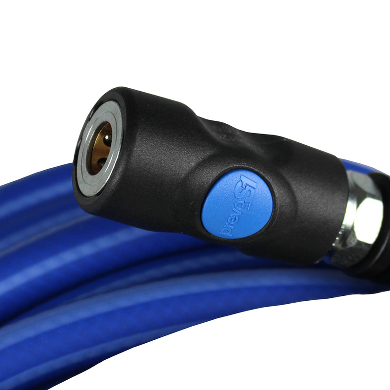 Prevost RISB3850 High Quality Flexair 50' x 3/8" Air Hose with Prevo S1 Industrial Coupler