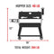 Recteq Flagship 1100 Wood Pellet Grill 1109 Sq.Ft. 40 Lb Hopper  RT-1100