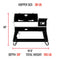Recteq Backyard Beast 1200 Wood Pellet Grill 180F-700F 30 Pound Hopper RT-1200BB