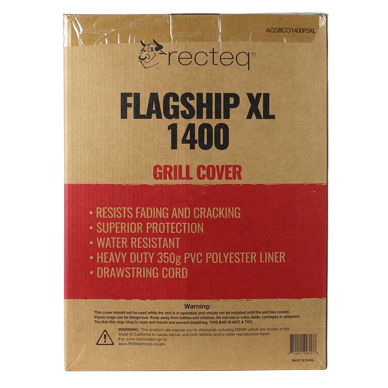 Recteq Flagship XL 1400 Cover 350 Gram PVC w/ Heavy Polyester RT-1400COVER