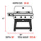 Recteq X-Fire Pro825 Wood Pellet Grill 825 Sq. In. 20 Pound Hopper RT-825XF