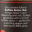 Recteq Buffalo Butter Rub 8.4 Oz Gluten Free No MSG Made in USA RT-BUFFALOBUTTER