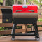 Recteq Deckboss 590 Legacy Pellet Grill Stainless Steel Red Lid RT-DB590LTO