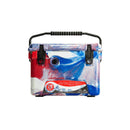 Recteq Icer 20 Qt Cooler Red/White/Blue Plastic Portable RT-ICER20RWB