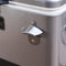 Recteq 26 QT Retro Style Cooler Steel Portable w/ Bottle Opener RT-RETRO26