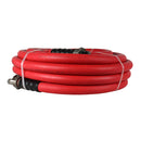 BluBird 3/4" x 50' Rubber Jackhammer Air Hose Red Universal Coupler No Bend Restrictors RVJH3450R-1
