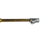 Milton Straight Foot Chuck Inflator Gauge 15" Dual Head Hose 10-160 PSI S-516