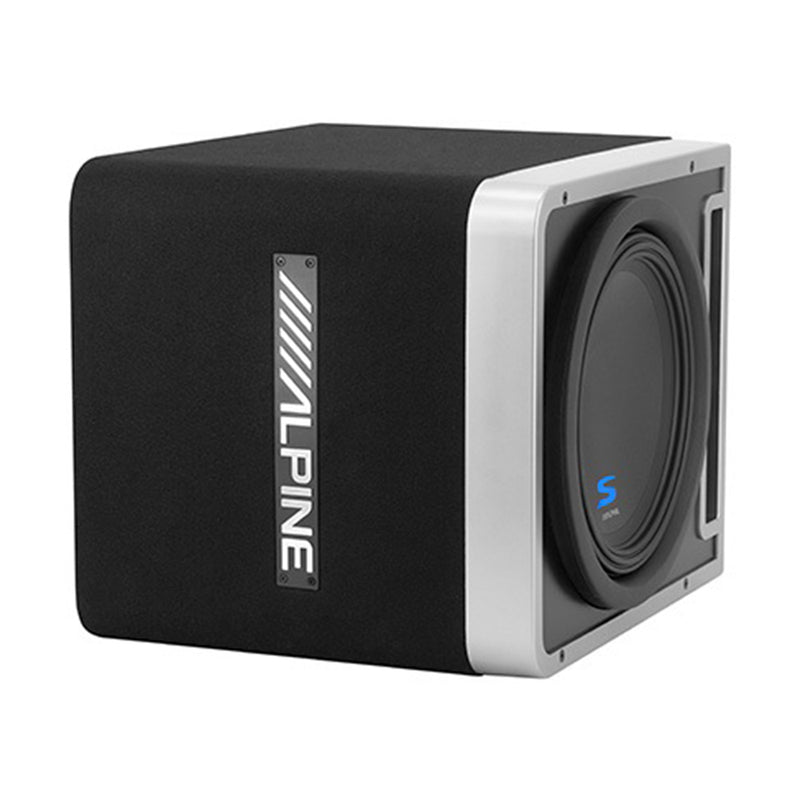 Alpine 12" Halo Subwoofer Preloaded Enclosure 600W RMS 2 Ohm W/ ProLink S-SB12V