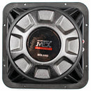 MTX Audio 10" Square Subwoofer 500W RMS Dual 4 Ohm S65 Series Car Audio S6510-44