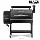 Blazn' Grid Iron 36" Pellet Grill w/ Kit 1 Silver Vein 702 Sq. In. GRL-K1GI3