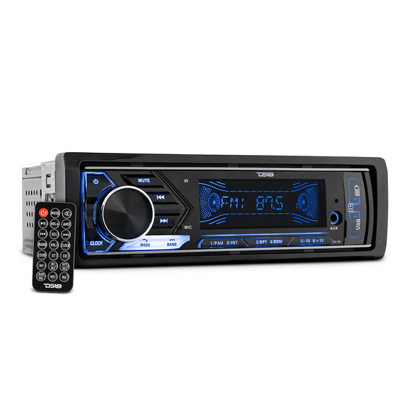 DS18 Single Din Headunit Digital Media Receiver Mechless Bluetooth USB SDX1