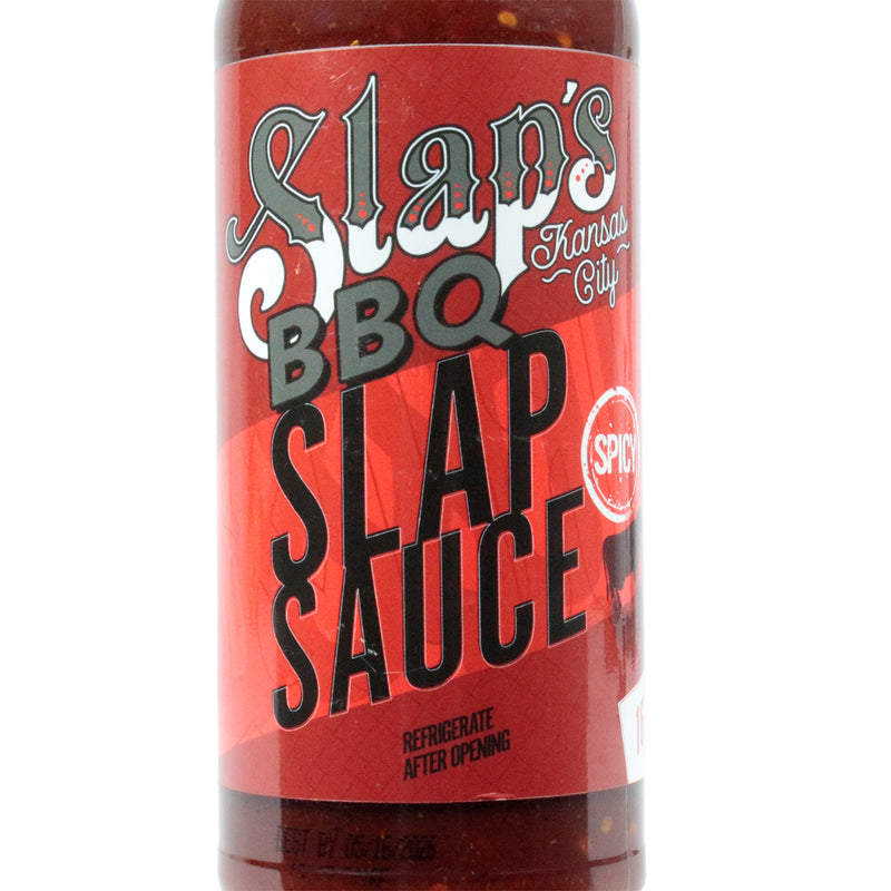 Slaps Spicy Bbq Kansas City Style Slap Sauce 16 Oz Competition Rated BBQ Blend