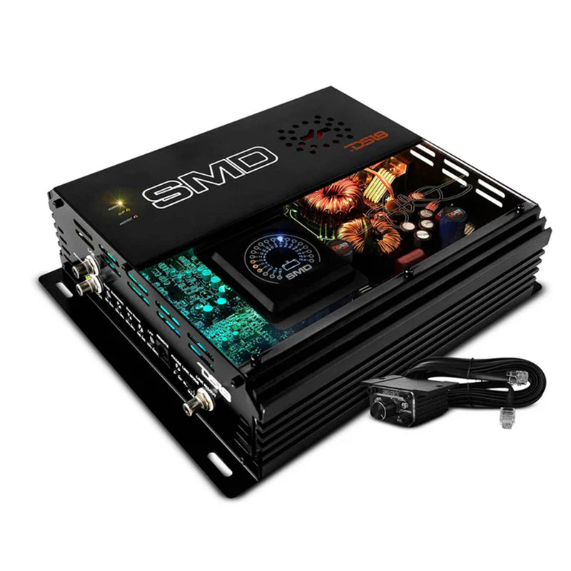 DS18 Monoblock Class D Amplifier with VM1 Voltmeter 2000W 1 Ohm SMD-2000.1D