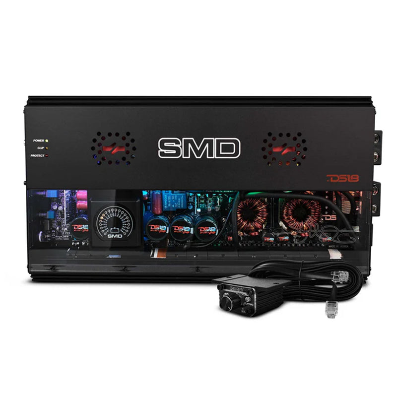 DS18 SMD Monoblock Class D Amplifier 5000W 1 Ohm with VM1 Voltmeter SMD-5000.1D
