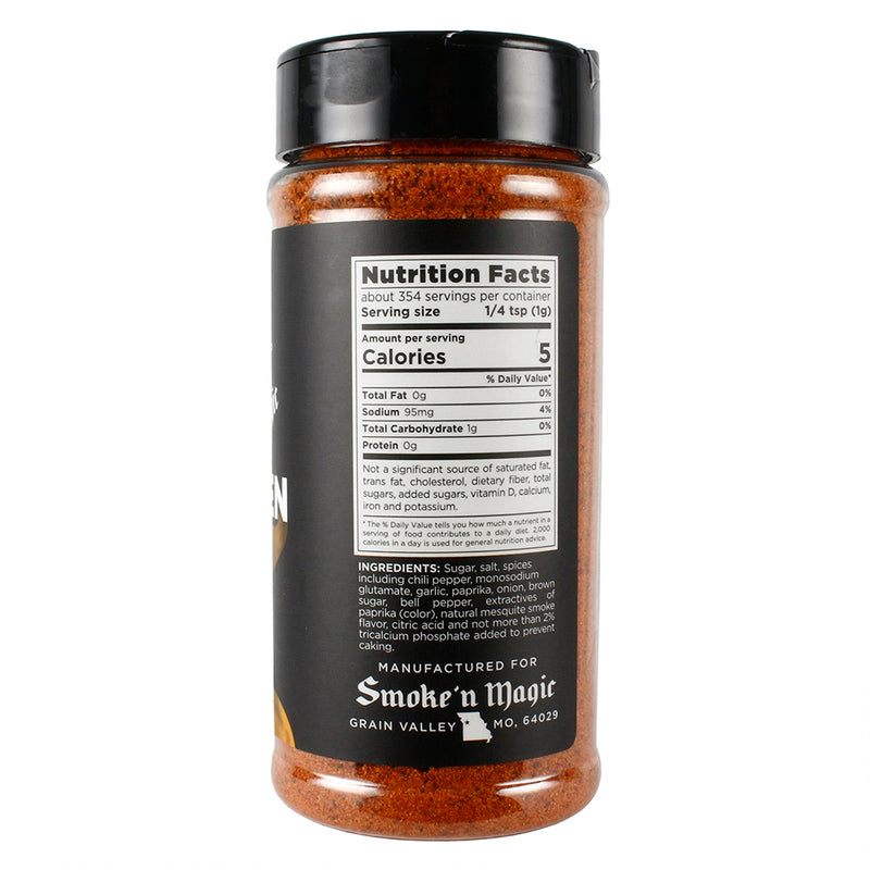 Smoke 'N Magic Sweet 'n Zesty Chicken Rub Seasoning Chicken Beef 12.5 Ounce