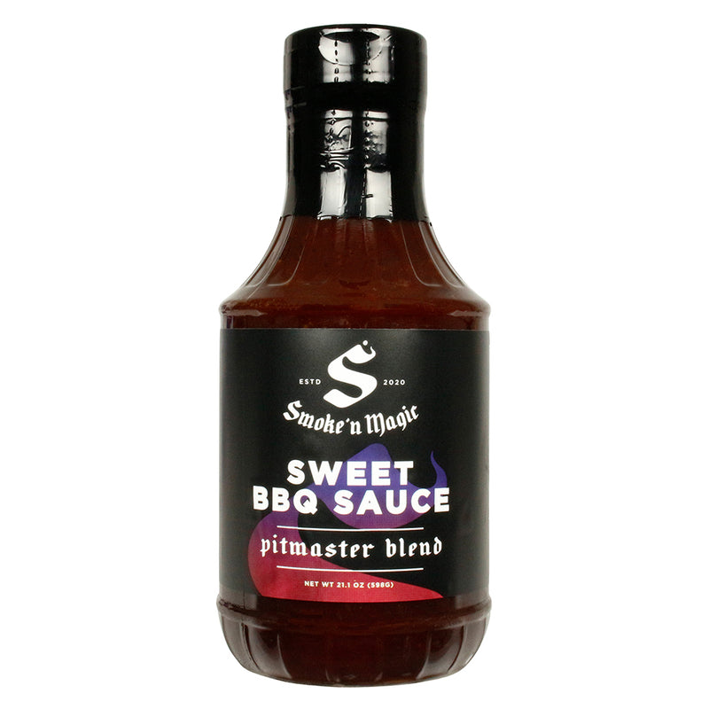 Smoke 'N Magic Sweet BBQ Sauce Pitmaster Blend Sweet & Pepper All Purpose 21.1oz
