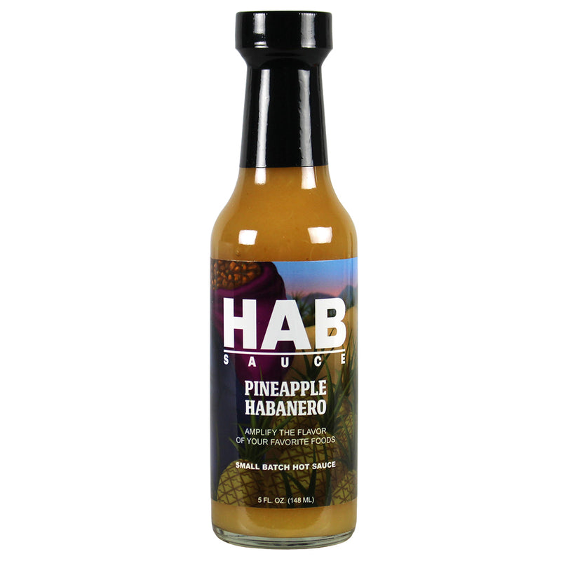 Pineapple Habanero Hot Sauce Gluten Free Vegan Medium Heat HAB Sauce SQ8304029