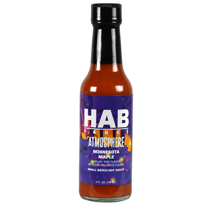 HAB Sauce Minnesota Maple Habanero Atmosphere Collaboration Vegan Small Batch
