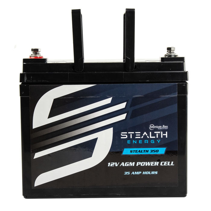 Car Audio Power Cell Battery Stealth 350 12V 35 Amp Hour Sealed American Bass