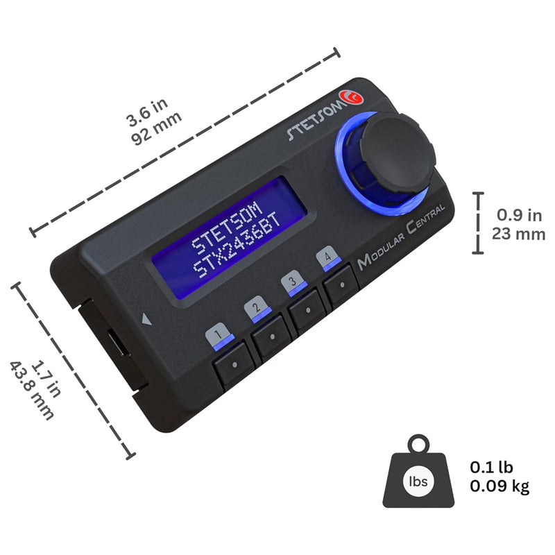 Stetsom Modular Central SMC Remote Controller for Stetsom DSP STX2436BT